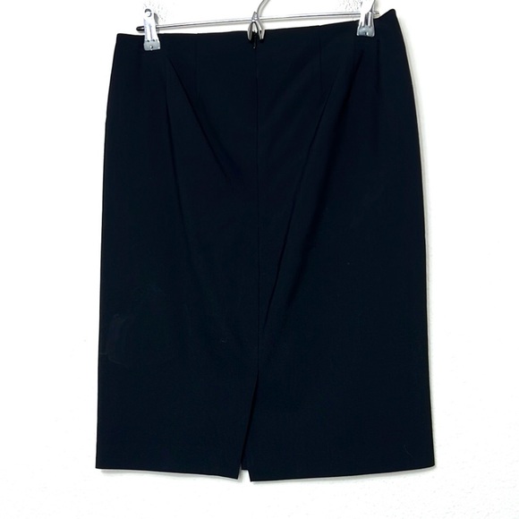 Theory Wool Blend Pencil Skirt - Picture 2 of 5